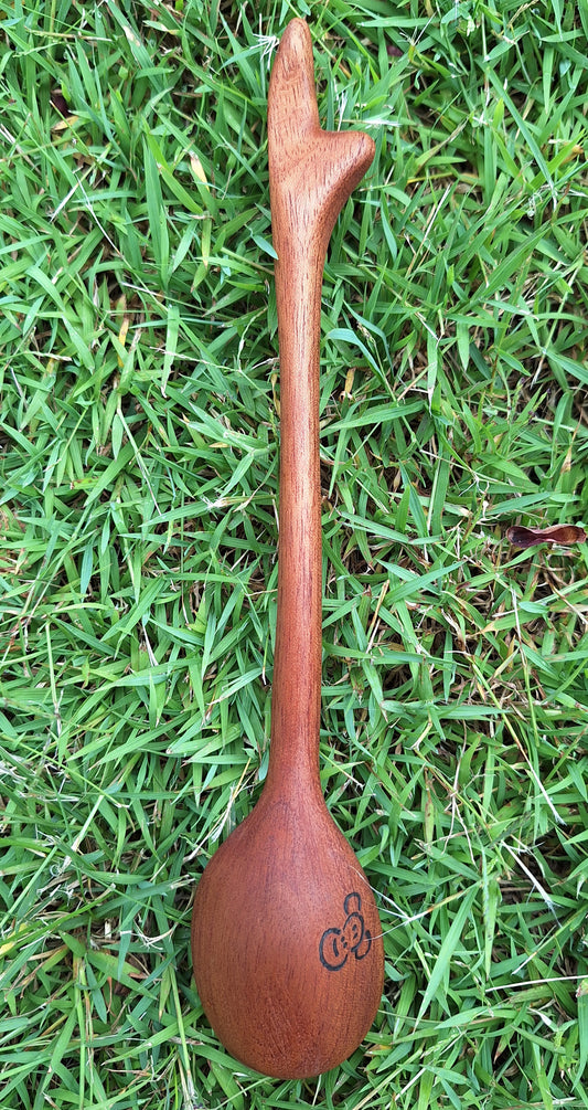 Mahogany Serving Spoon