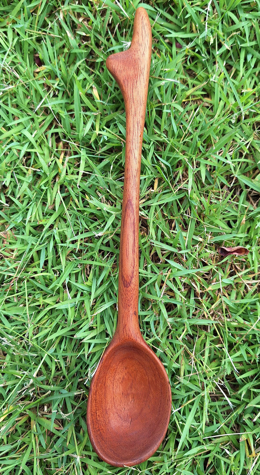 Mahogany Serving Spoon